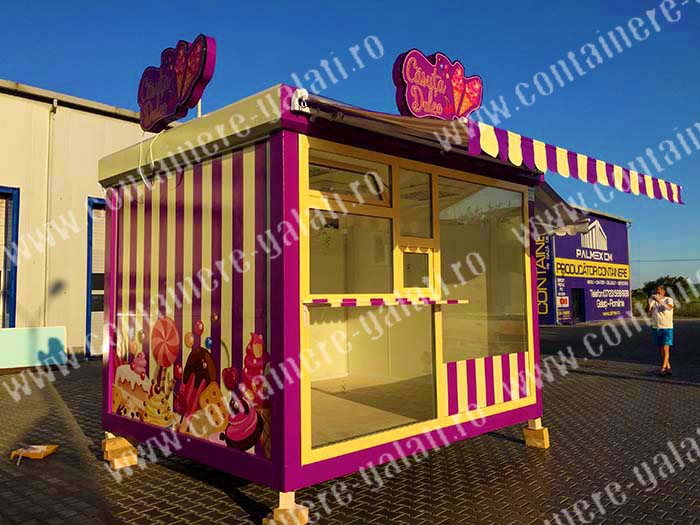 containere magazin cofetarie Sibiu